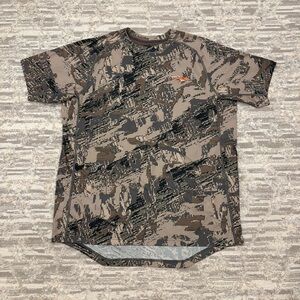 Sitka Core Lightweight Crew SS Gore Optifade Men’s XXL Light Wicking Hunt Camo